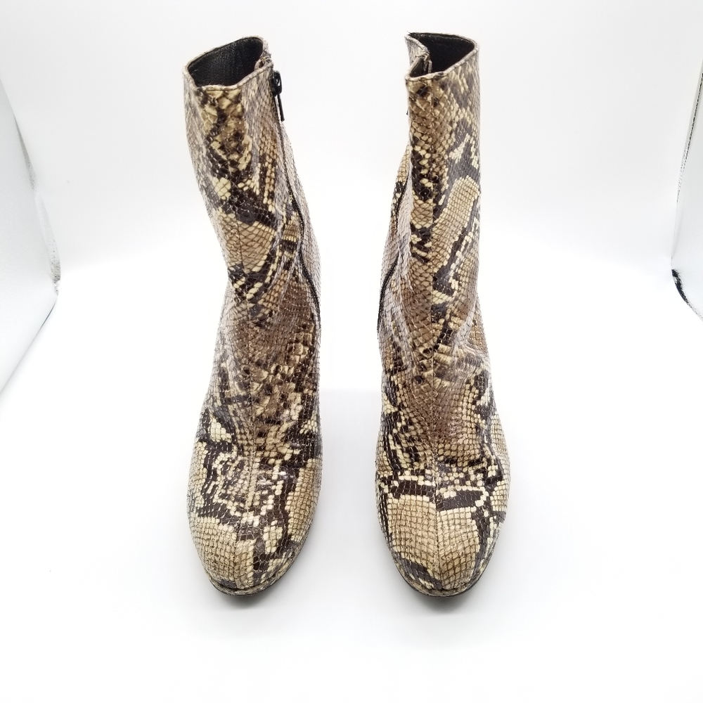 Stuart Weitzman Apollo Snakeskin Bootie - image 4